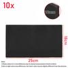 10Pcs Car Insulation Deadening Hood Foam 200*50cm 10mm Thickness Sound Mat Proofing Deadener Heat Noise Auto Accessories Heat Shields 2