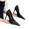 New thin heels, pointed toes, not tired feet, high heels for women, simple commuting, single shoes for women