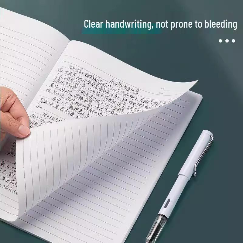 A5 Soft Cover Lined Notebook - Thickened Exercise & Diary for Students & Office