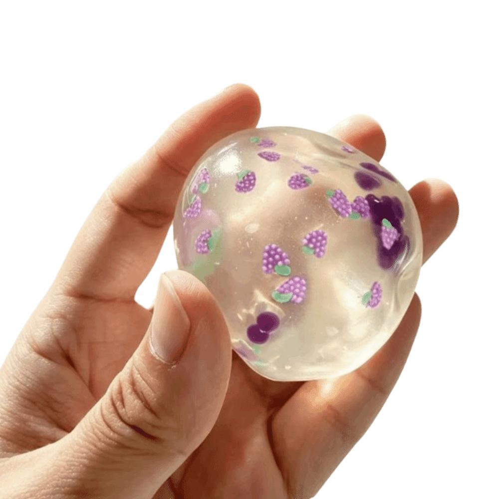 Sensory Fidget Ball Quick-rebound Squeeze Toy Crunch Sound TPR Fidget Toy  Kids Adults