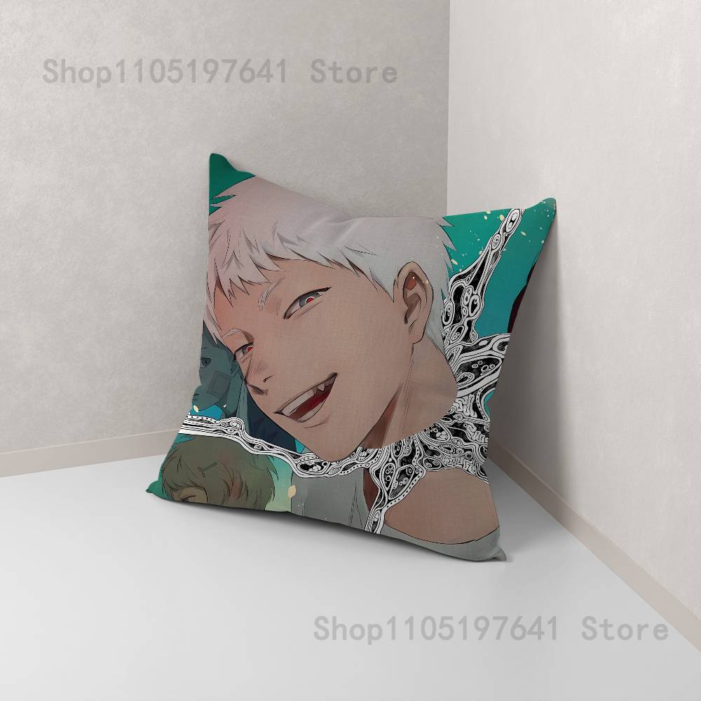 Anime The Summer H-Hikaru D-Dieds Pillow Case Plush Pillow Cases Home Decoration Pillow Cover for Sofa Bed Chair Living Room