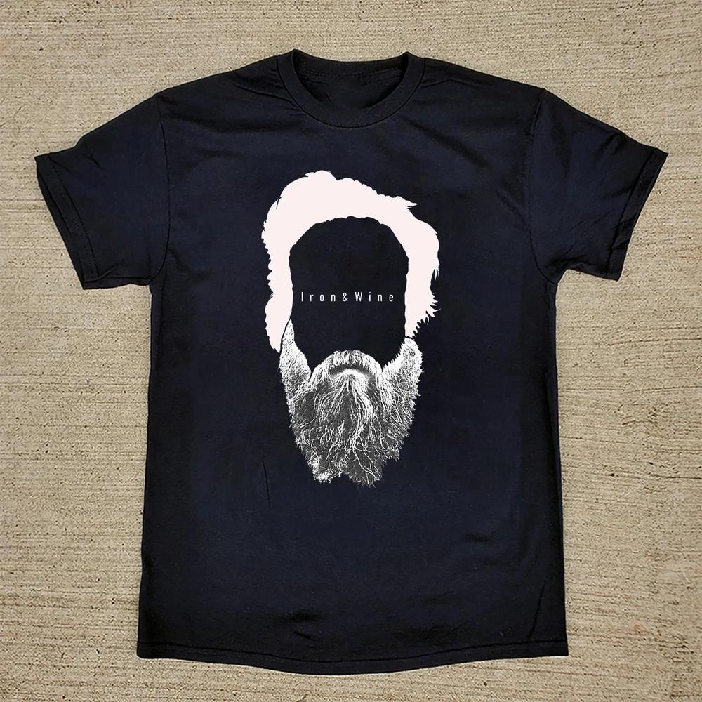 New Iron Wine Black Cotton Shirt Full Size S5xl Cl417 S