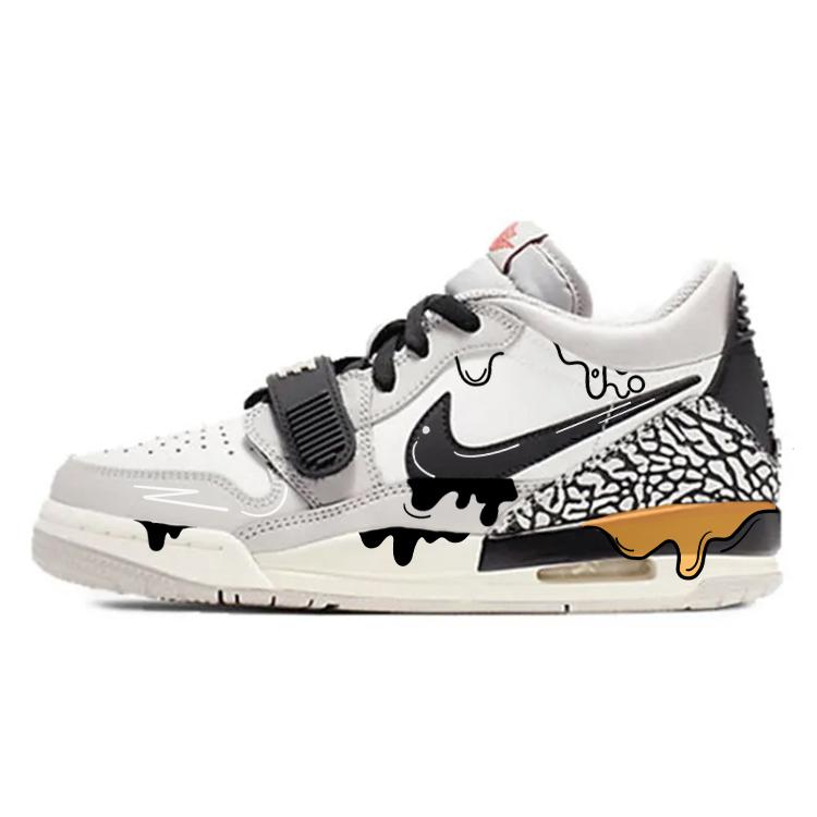 

Jordan Legacy 312 Cushioning Slip Resistant Abrasion Resistant Breathable CD9054-101(Team10-) 36