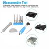 10 PCS 3.8mm and 4.5mm Security Bits Screwdriver Repair Tool Kit T8 and T6 Torx Security Bits Triwing Screwdriver Set