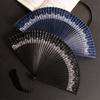 Silk Cloth Chinese Style Folding Fan Bamboo Material Bamboo Folding Fan  Hanfu Photography