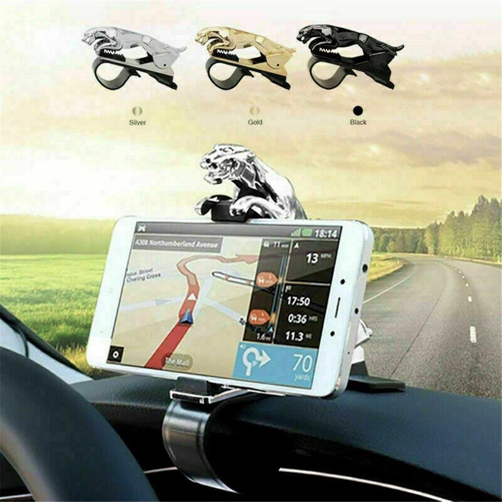 360 Degrees Rotating Mobile Phone Clamp Plastic Bracket Car Phone Holder Cradle