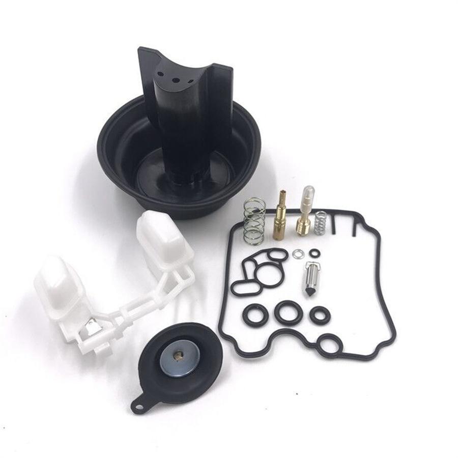 For 1989-97 Yamaha XTZ750H Carb Carburetor Repair Kit Plunger Diaphragm Float 2x