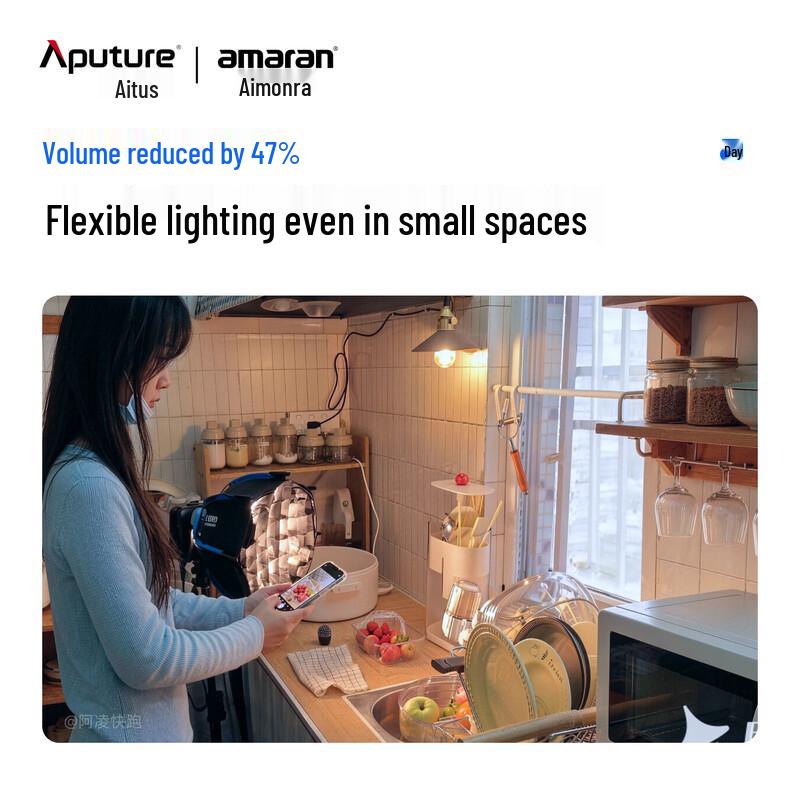 Aputure amaran Halo 100x COB Bi-Color LED Video Light