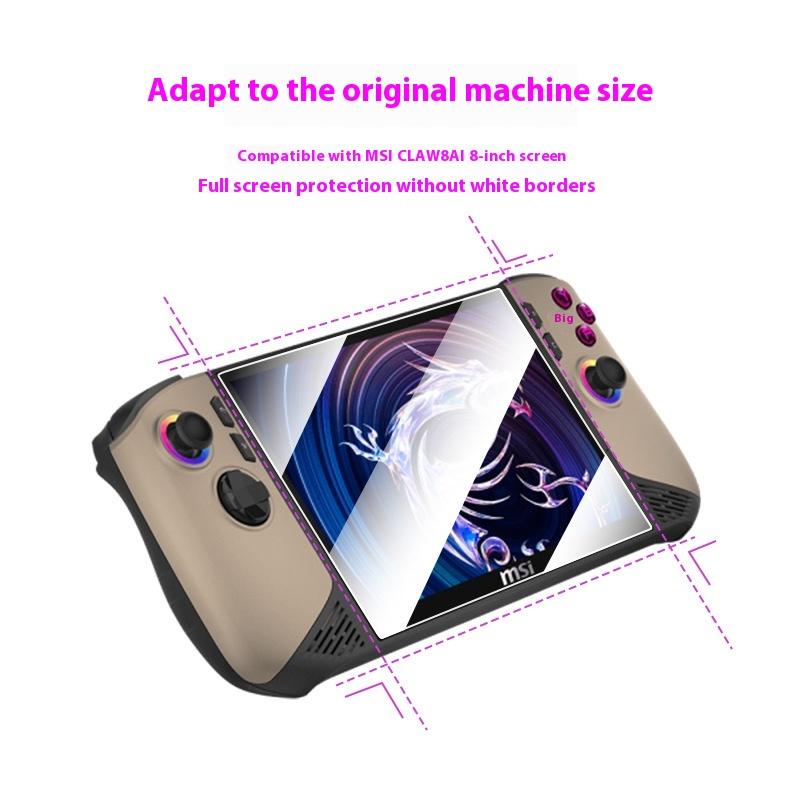 

2 шт. Закаленное стекло для Claw 8 Ai+ Защитная пленка для экрана Защита от царапин Аксессуары для игровой машины