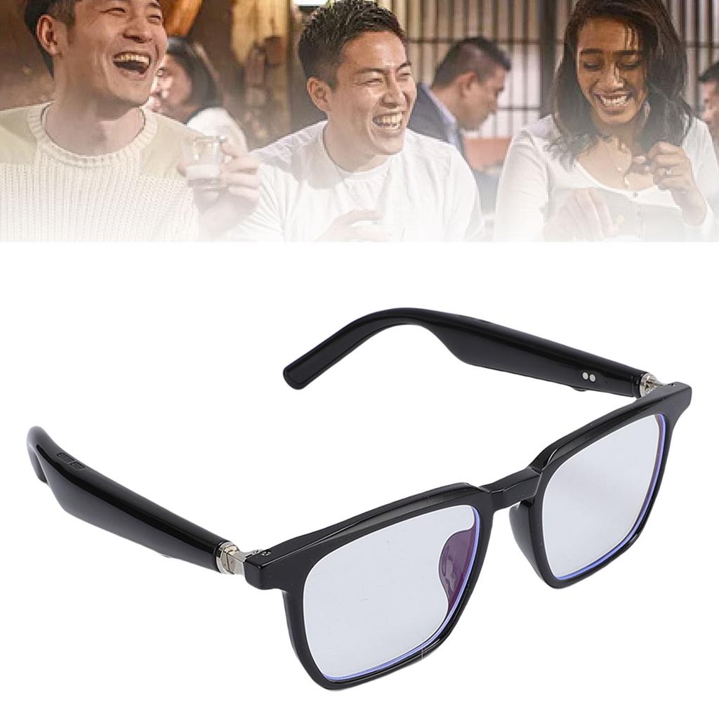 KI-Übersetzungsbrille   100 Sprachen Echtzeit Intelligente Übersetzerbrille mit integriertem Mikrofon und Lautsprecher für Reisen Musik und Anrufe