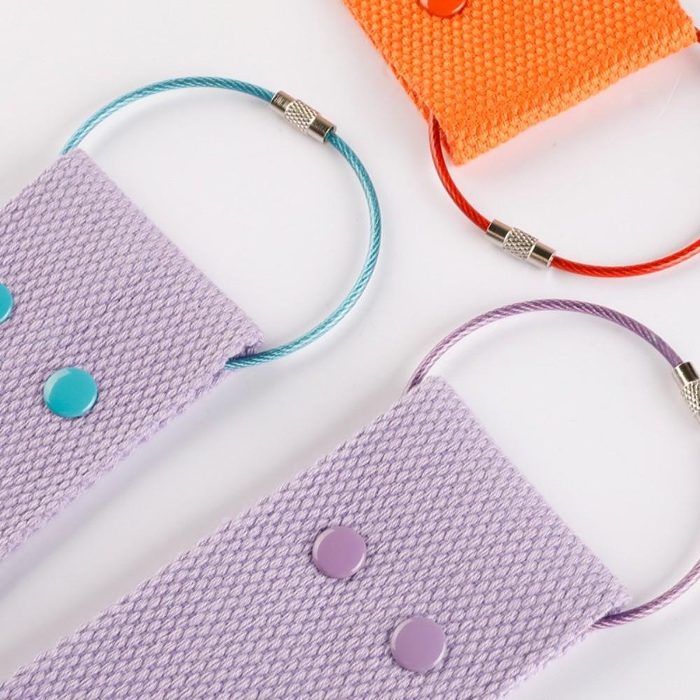 Versatile Keychain Lanyard Colorful DIY Blank Canva Strap Ribbon Rope Keychain Car Key Ring