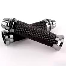 Motorcycle Handlebar Grips 7/8 inch 22mm for Honda Suzuki Kawasaki Yamaha BMW Ducati