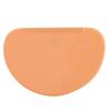 Orange Soft Flexible Plastic Dough Cream Scraper Cake Spatula Pastry Butter Cutter Baking Cake Pastry Tools for Bread Making