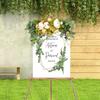 Artificial Wreath Threshold Flower Peony Rose DIY Wedding Party Flower Wall Arrangement Home Place Room and Christma Wreath Arch