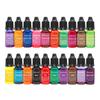 Colorant pour Bougies 20 Couleurs Colorant Liquide pour Fabrication de Bougies pour Kit d'Accessoires de Fabrication de Bougies DIY Coloration de Bougies pour Colorants au Soja 0.35oz/10 ml