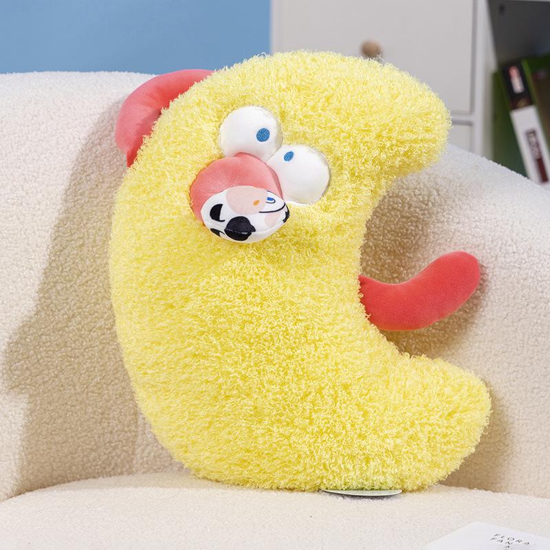 

Подушка Луна Диван Прикроватная Подушка Супер Мягкий Короткий Плюш Хлопок ПП Мягкий Милый И