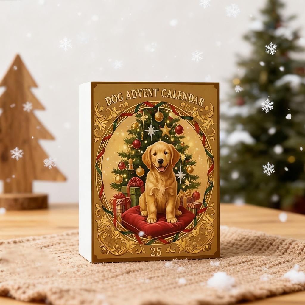 2D Flaches Acryl Überraschungsbox 24 Stück Anhänger Mit Flugzeugbox Lustiger Weihnachts-Countdown-Kalender
