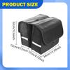 28L Waterproof Bicycle Saddle Bag Sturdy Rear Panniers Cycling Accessories Storage Pouch for Road Mountain Bike