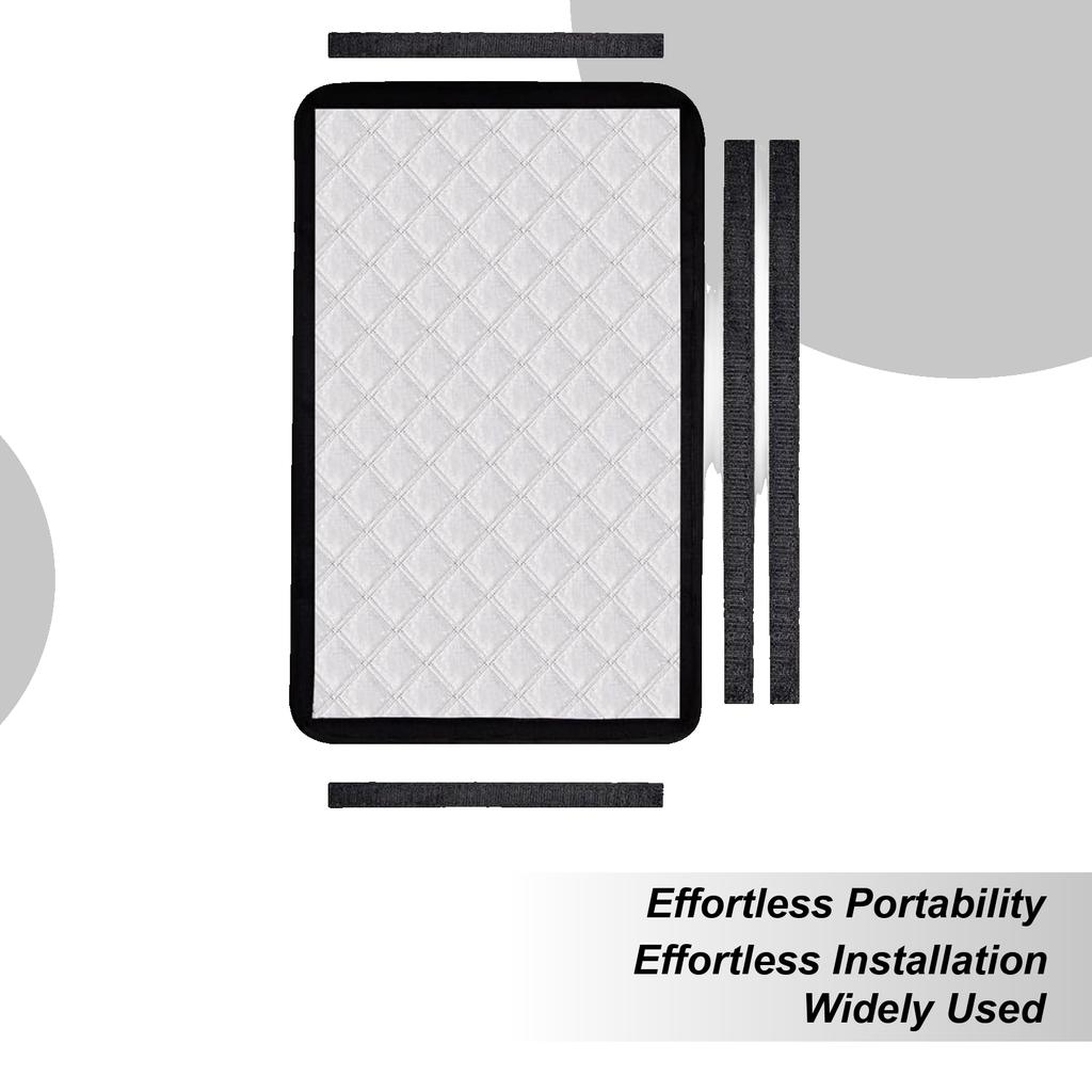 RV Door Window Cover Light-Blocking Curtains For Trailer Portable Light-Blocking RV Accessories For Travelers Enthusiasts Club