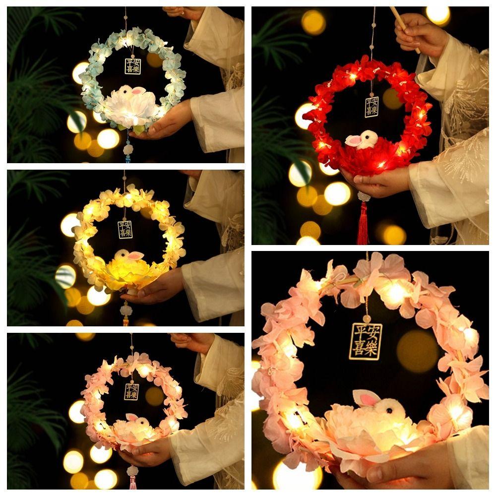 

Ручной Работы Фестиваль Кролик Фонарь Кролик Форма Кролик Висячая Лампа Кролик Гирлянда Лампа Детский Подарок