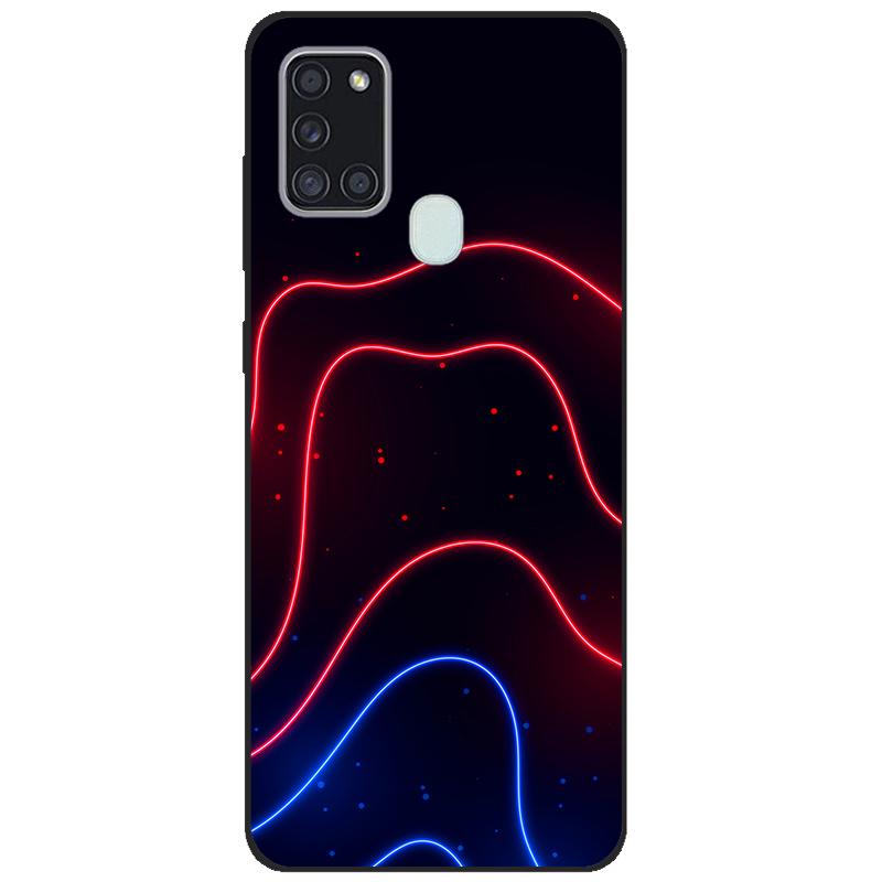 For Samsung A21s SM-A217F/DSN Back Cover tpu Soft Silicone Phone Case For Samsung Galaxy A21s Case Mobile Phone black coque new