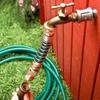 3/4" Garden Hose Anti‑Kink Spring Protector Brass Connector Male Female Thread Water Pipe Extension Faucet Adapter Fittings 1Pc