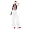 Spring Summer Vintage Relaxed Hide Figure Floor Wide Leg Denim Pants For Ladies Casual Pants Oversize Denim Trousers