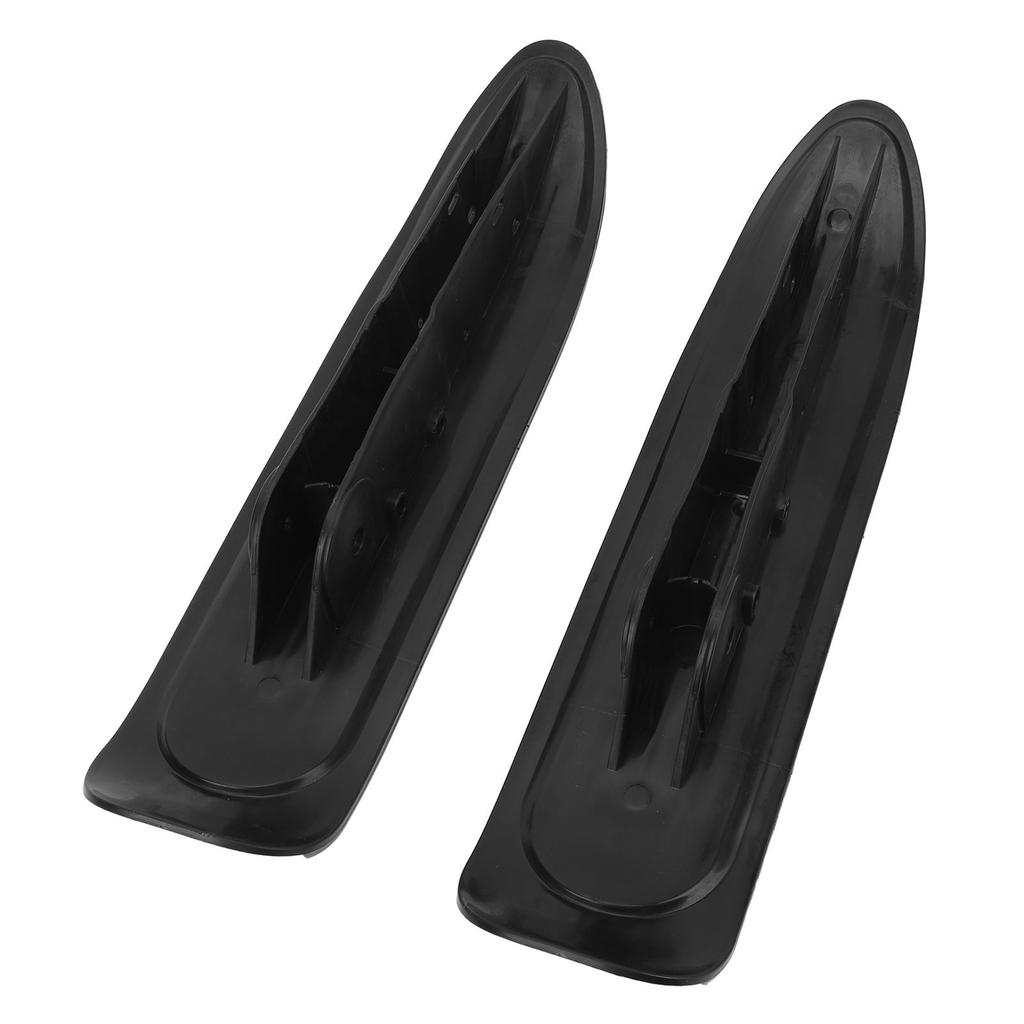 Pair of Snowmobile Front Ski Sled Nylon Fast Sliding Tires To Skis Conversion Kit for Snowmobile ATV