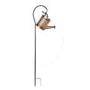 Solar Kettle Light: Outdoor Garden Decoration with Wrought Iron Water Sprinkler