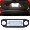 1/2Pcs Car LED License Plate Lights Auto Number Plate Lamp Replacement For VOLVO S40 S60 S80 XC60 XC70 XC90 C70 V50 V60 V70