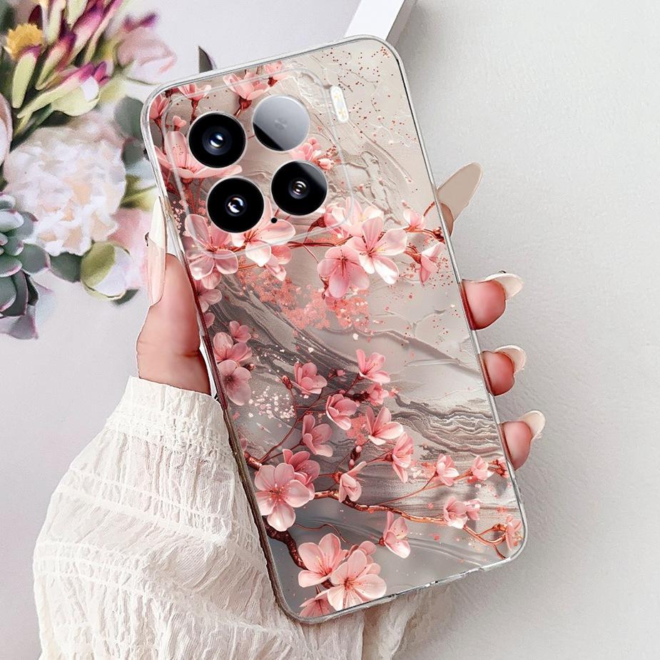 For Xiaomi Mi 15 Pro 5G Case New Fashion Painted Cover Soft Silicone Slim Phone Case For Xiaomi 15 Pro Mi15 5G Back Cover Fundas