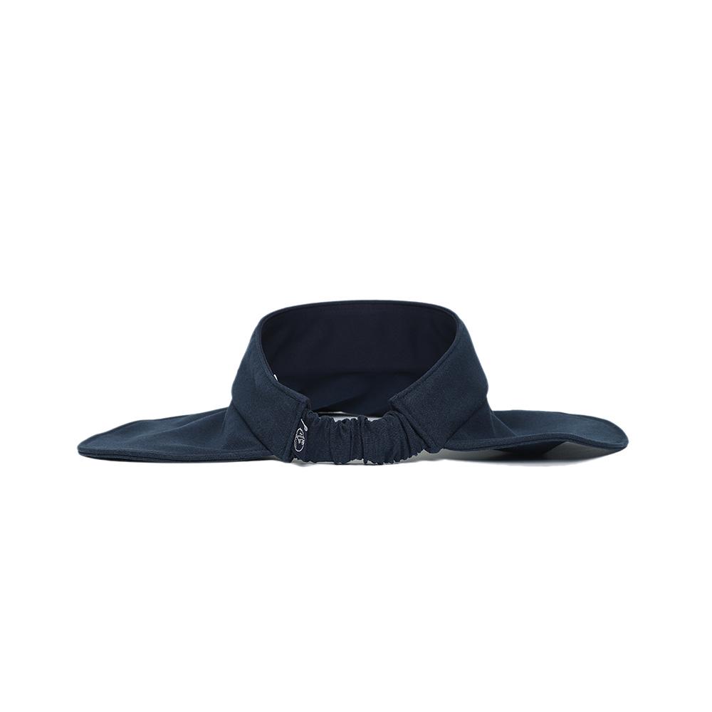 MALBON GOLF Malbon Script Hat Visor Navy (Woman)