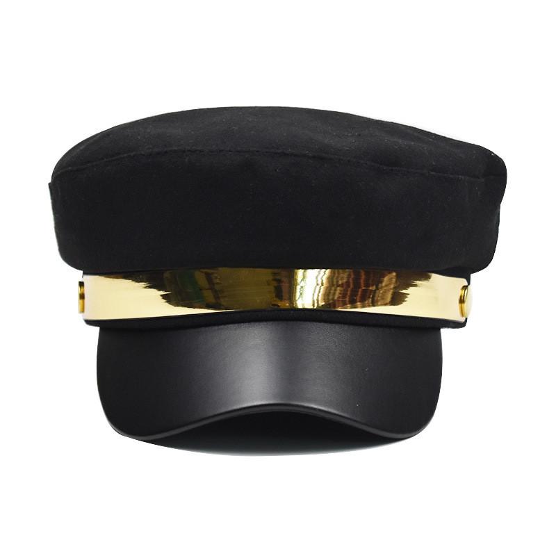 Female Beret Cap For Fall Winter Cotton Material With Short Visor And Sun Protection For Outdoor Activities