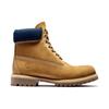 Timberland 6 Inch Premium Waterproof Boots 'Wheat Nubuck Blue Collar' A2DVF231