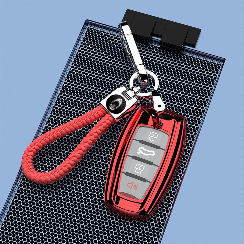 Great Wall Haval ORA/ORA Black Cat Key Cover - White Cat Interior Decoration for Female Drivers