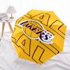 Printed Los Angeles Lakers logo Folding Umbrella,Outdoor,Leisure,And Travel Umbrella,Durable Umbrella Fabric,Birthday And Holiday Gift