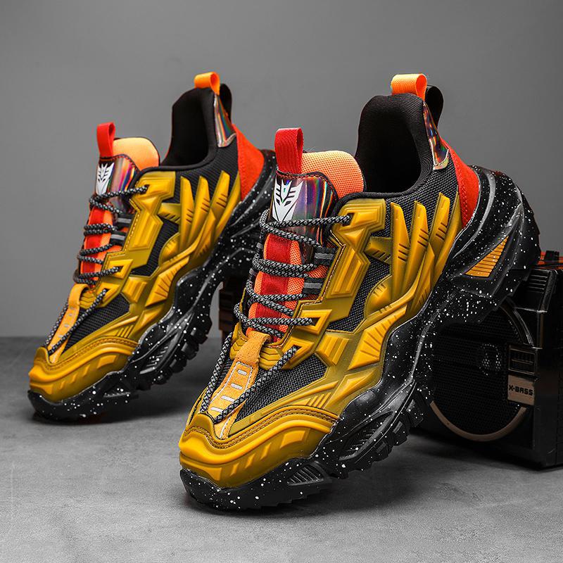 Casual Sports Shoes Fashionable Mecha Dad Shoes Male Running Shoes Male