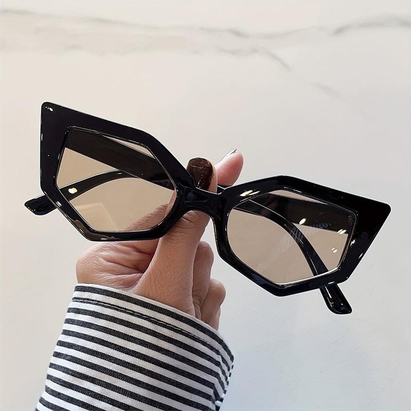 Irregular Sexy Cat Eye Sunglasses Women Men Personality Premium Feel Sun Glasses Daily Commute Travel Glasses