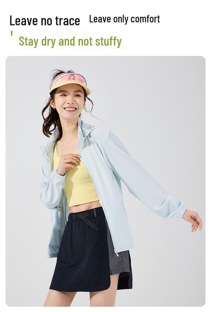 Custom Logo UV Protection Ice Silk Windbreaker for Men & Women - Summer Outdoor Fishing & Mountaineering Jacket