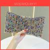 Pochette de soirée rétro pour femme avec strass pour événements formels