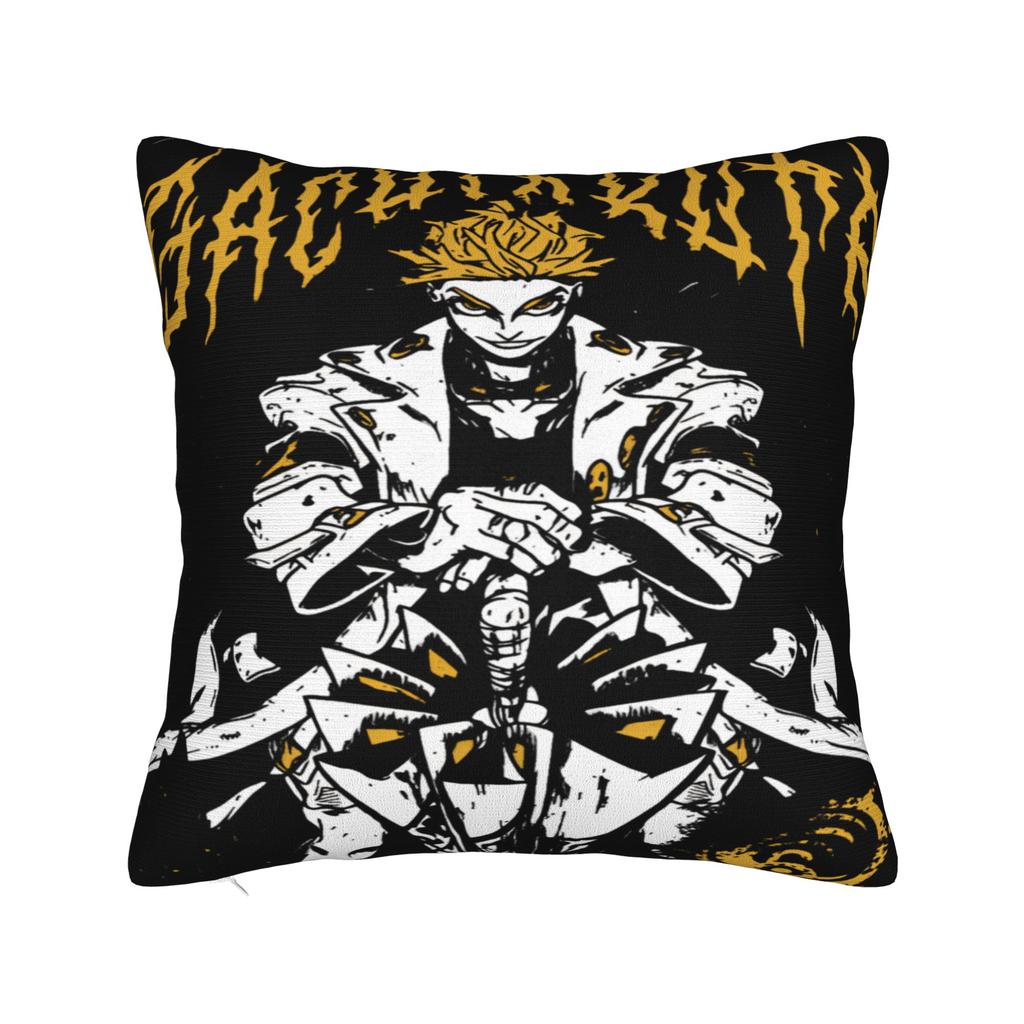 Gachiakuta Jabber Wonger Pillow Cover Soft Cushion Cover Retro Trendy Pillow Case For Chair Sofa Home Decor