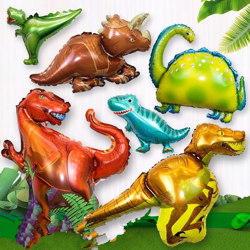 Dinosaur Large Balloons Helium Or Air Birthday Party Trex Raptor Balloons Foil