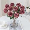 1/3pcs Artificial Flowers Silk Ball Chrysanthemum Wedding Bridal Bouquet Home Room Outdoors Garden Yard  Festival Decor Access