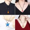 Star Love Moon Pendant Necklace Silicone Mold with Hole for DIY Necklace Crystal Mold Craft Jewelry Making Earring