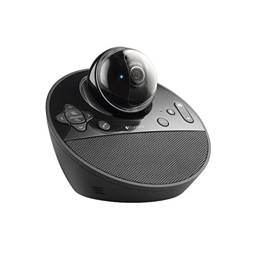 Integrovaná webová kamera a hlasitý odposlech Logitech Full HD 1080p Conference BCC950r Korekce světla Potlačení šumu pomocí mikrofonu Dálkové ovládání Reproduktor Web