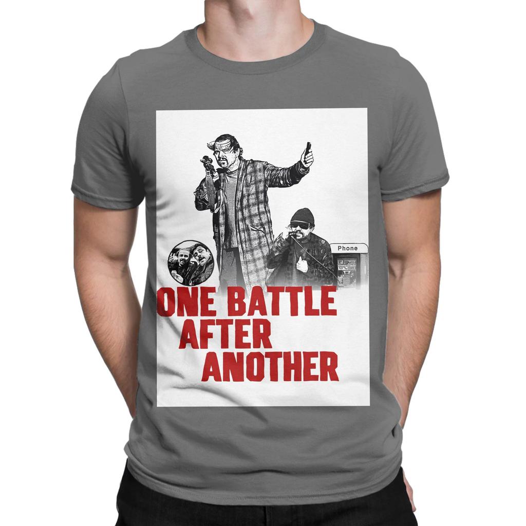 Ein Kampf nach dem anderen Film inspiriert Lustiges 100% Baumwolle T-Shirt Ein Kampf nach dem anderen Oberteile T-Shirts Für Unisex