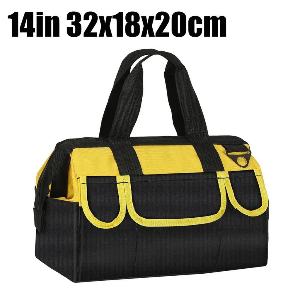 14in Oxford Cloth Canvas Tool Bag for Electrician Tools Multi-pocket Waterproof Tool Pouch Tool Organizer 2025 New