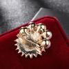 Vintage Palace Sun God Brooch Starry Sky Cloud Enamel Brooches Milky Way Series Accessory Pin Brooches Woman Party