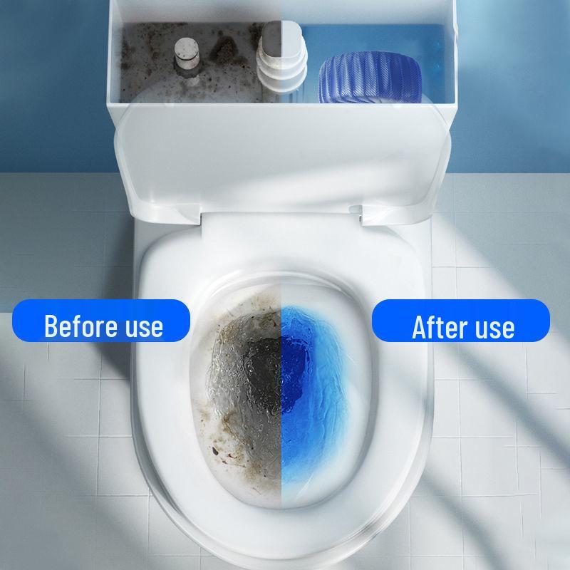 Blaue Blase Toilettenbeckenreiniger: Desodoriert, Erfrischt und Beseitigt Gerüche - Duftendes Haushaltsessenzial.