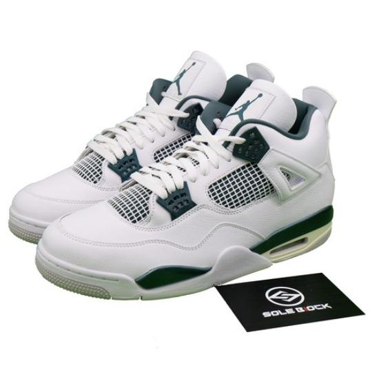 

Air Jordan 4 белый Окисленный зеленый Нейтральный серый Мужской FQ8138-103 EU 47.5 белый